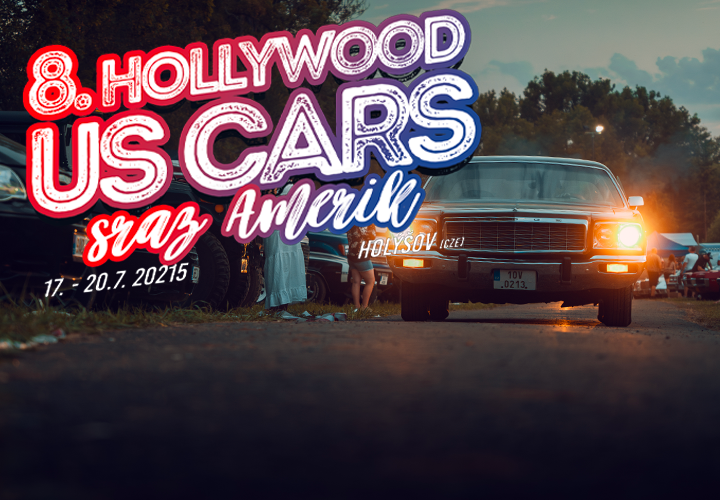 8. Hollywood US cars 2025 - sraz amerik